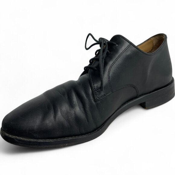 Cole Haan Black Oxford Lace Up Leather Dress Shoes Men's 10.5 M - Picture 8 of 15